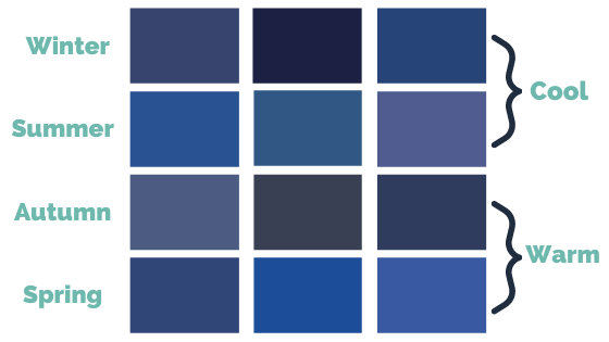 Color navy blue